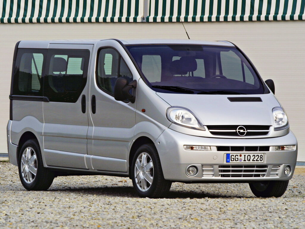 Opel Vivaro 1 поколение, минивэн (09.2001 - 06.2006)